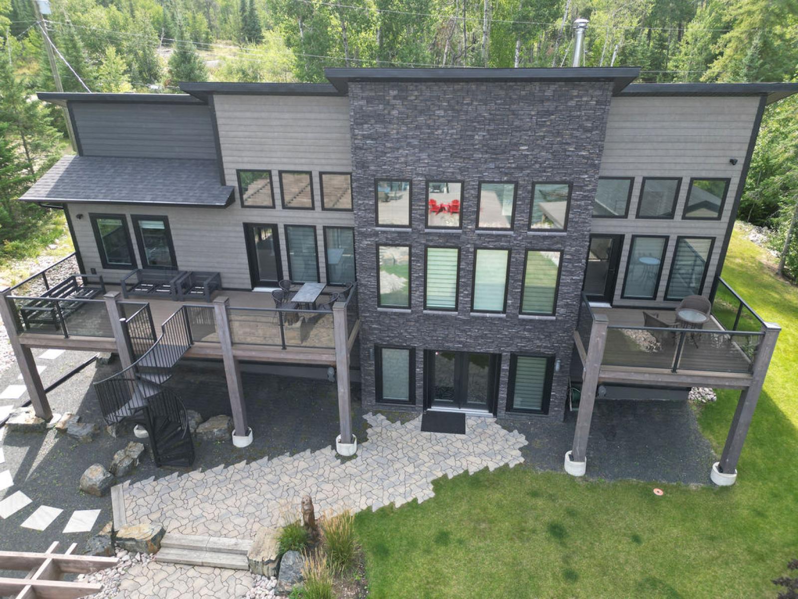 Brereton Lake Block 6 Lot 17 Front view of Lake Home