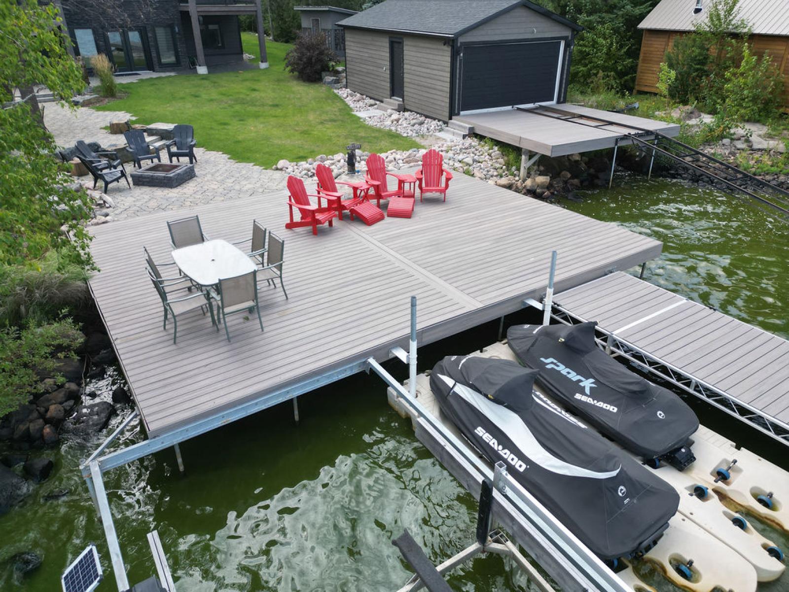 Brereton Lake Block 6 Lot 17 Decking at Waters Edge