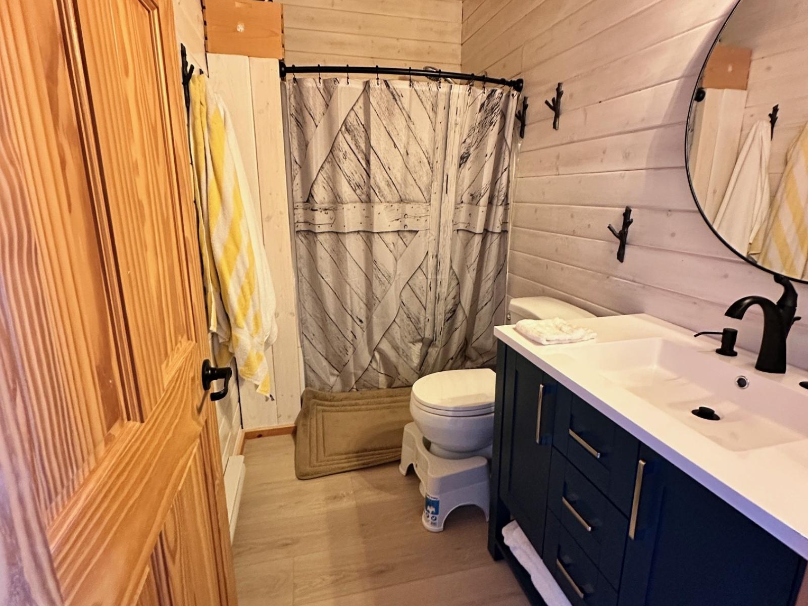Caddy Lake Lakefront 4 Season Cottage - Bathroom