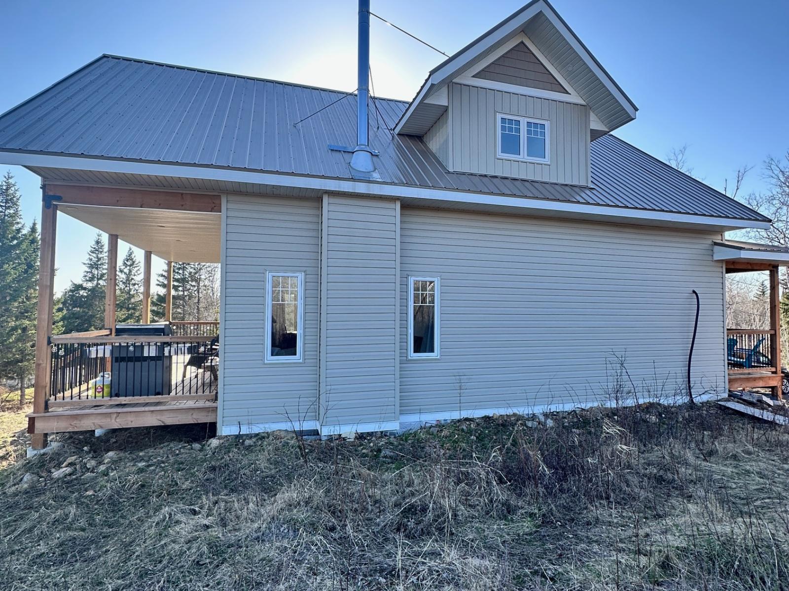 West Hawk Lake Titled Lot Built 2022 - East View