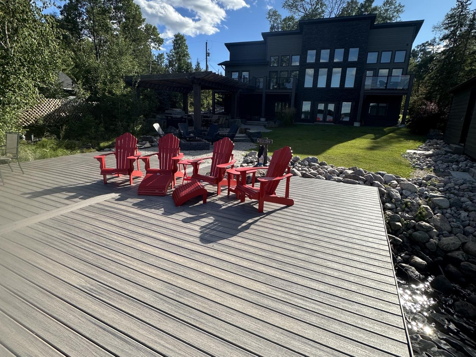 Deck Dock at Waters Edge Block 6 Lot 17 Brereton Lake