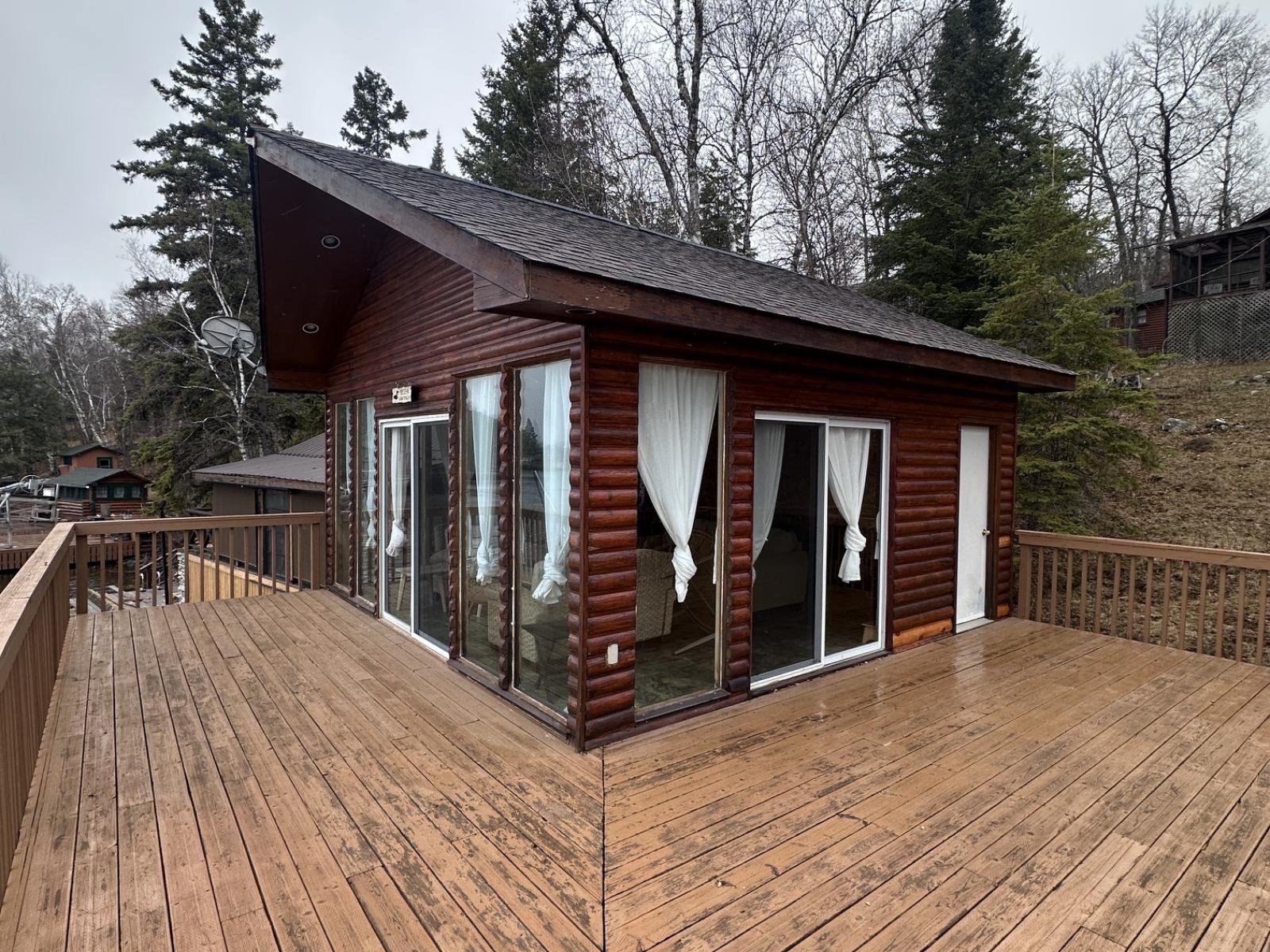 Corner View of Boathouse