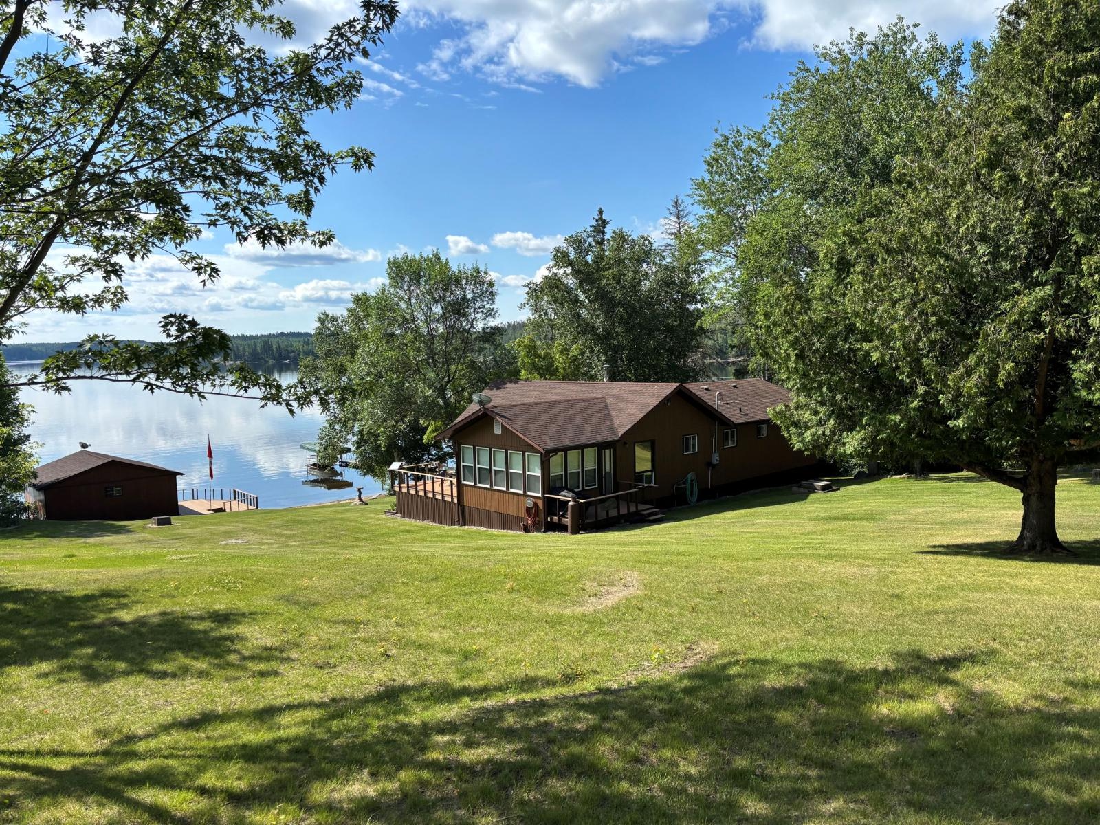 Caddy Lake Lot 2 rear Side View