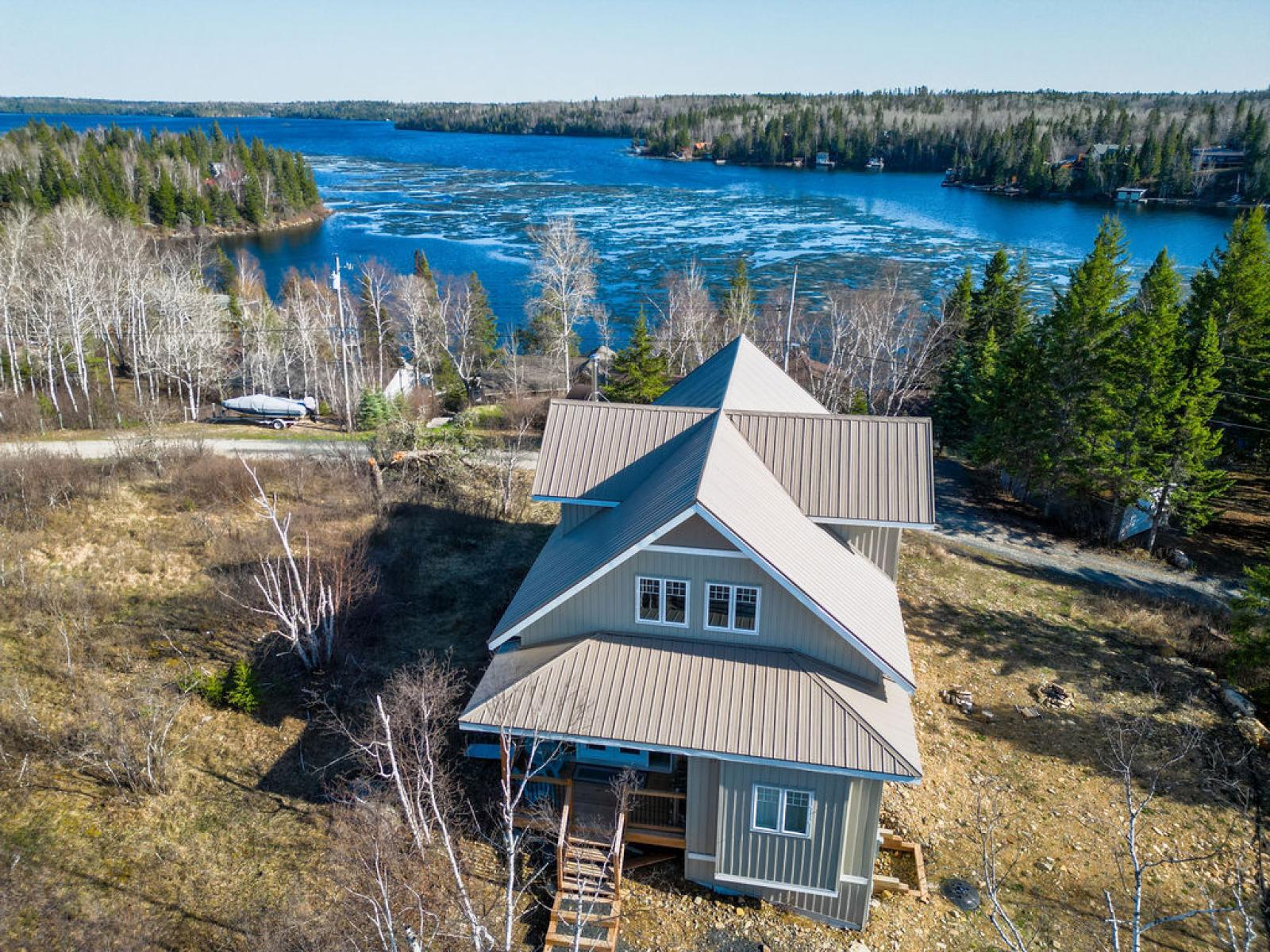 West Hawk Lake Titled Lot Built 2022 - Lake view